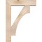 Ekena Millwork Westlake Block Smooth Bracket w/ Offset Brace, Douglas Fir, 7 1/2"W x 32"D x 44"H BKT0806X32X44WTL05SDF - alternate 2